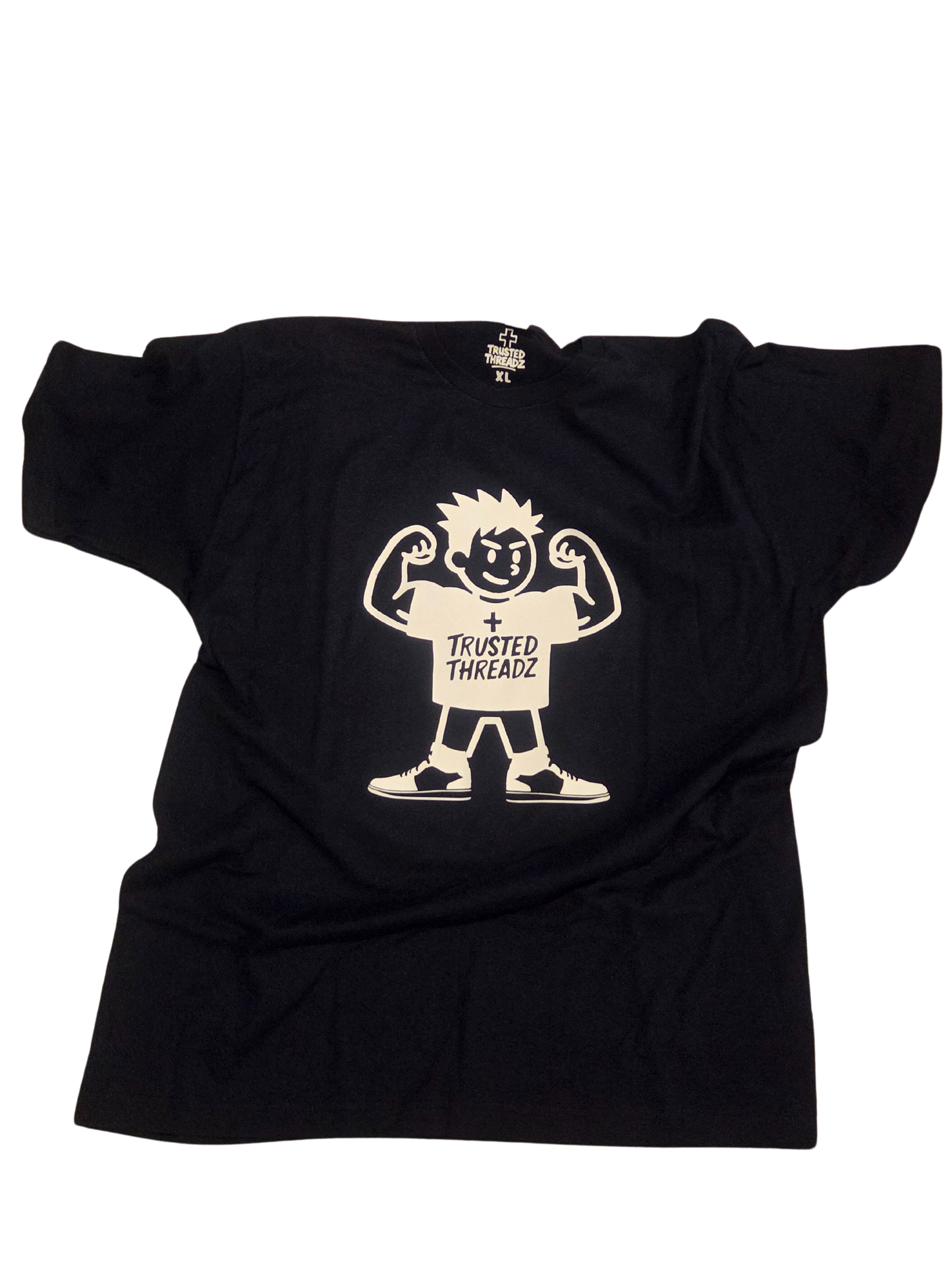 Trusted Threadz Logo Flexing