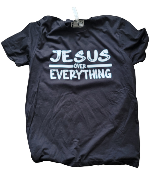 Jesus Over Everything short sleeve t-shirt