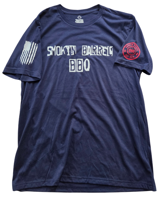 Smokin' Barrel BBQ short sleeve t-shirt